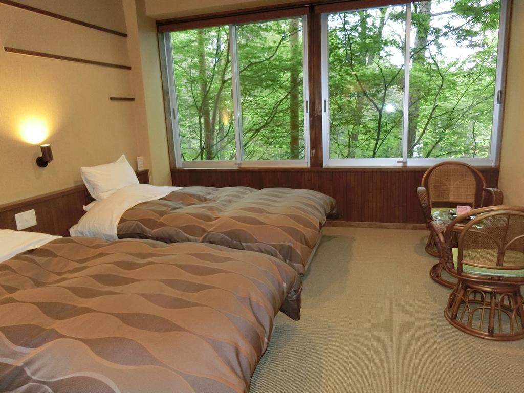 Kusatsu Skyland Hotel Exterior foto